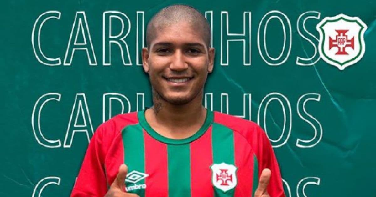 Ex-integrante do sub-23 do Bahia, Carlinhos é anunciado pela Portuguesa Santista