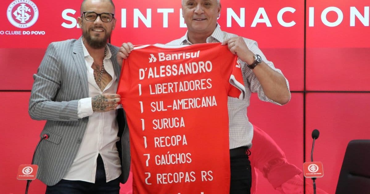 Por decisão pessoal, D’Alessandro anuncia que deixará o Internacional no fim do ano