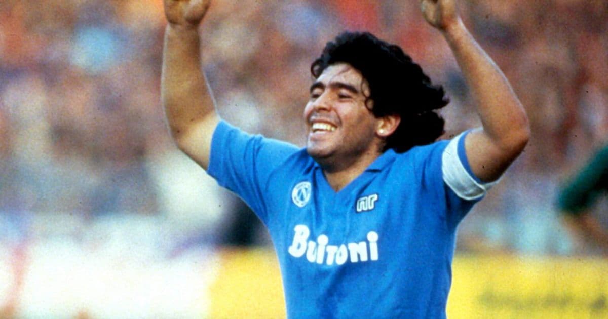 Prefeito de Nápoles mudará nome do Estádio San Paolo para Diego Armando Maradona