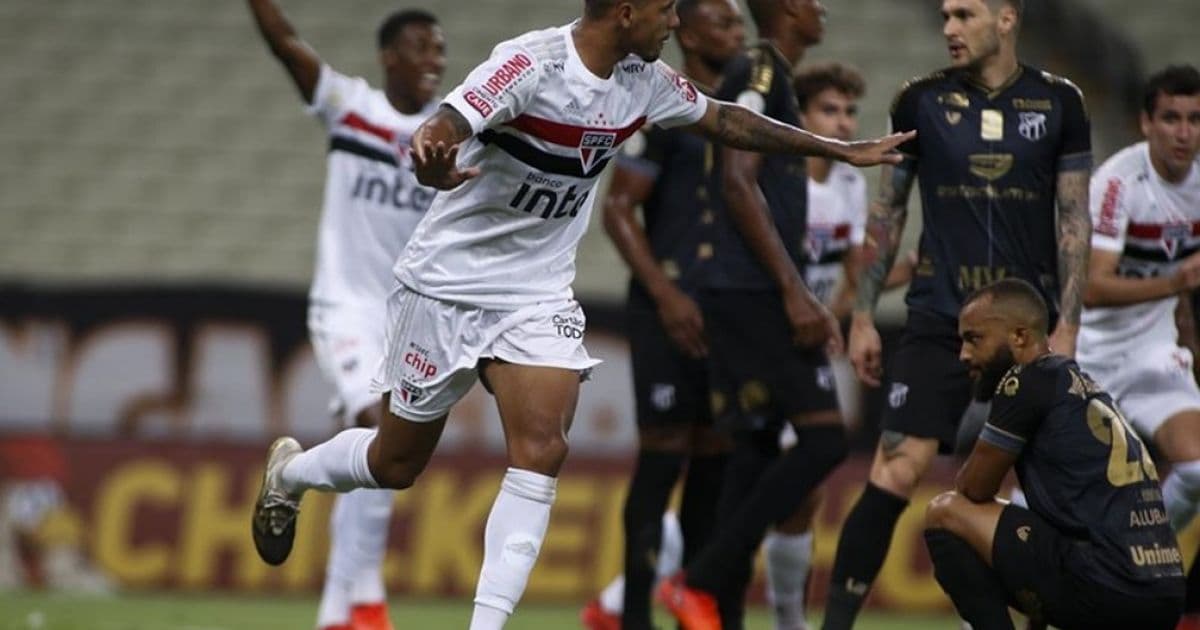 Diego Costa recebe o terceiro cartão amarelo e desfalca o São Paulo contra Bahia