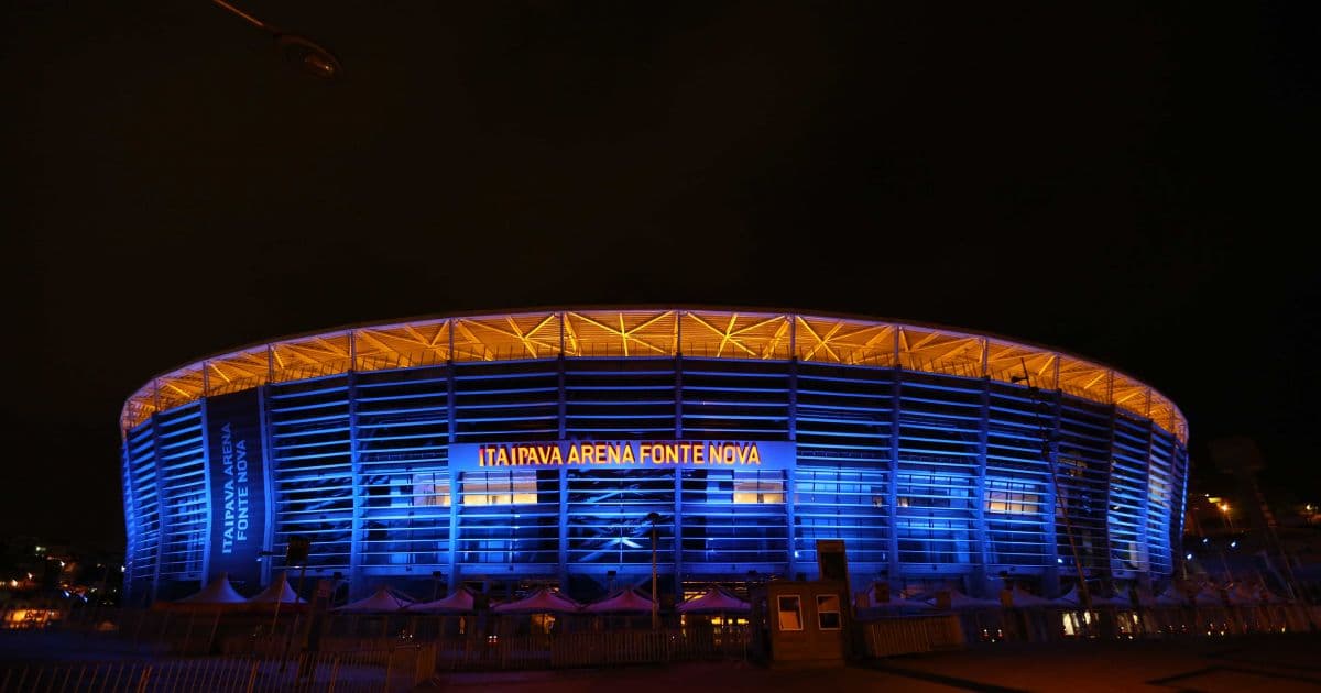 Arena Fonte Nova terá iluminação especial em homenagem a Diego Maradona