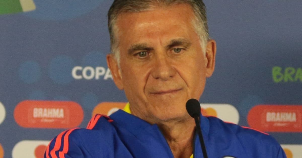Próxima adversária do Brasil, Colômbia anuncia saída do técnico Carlos Queiroz