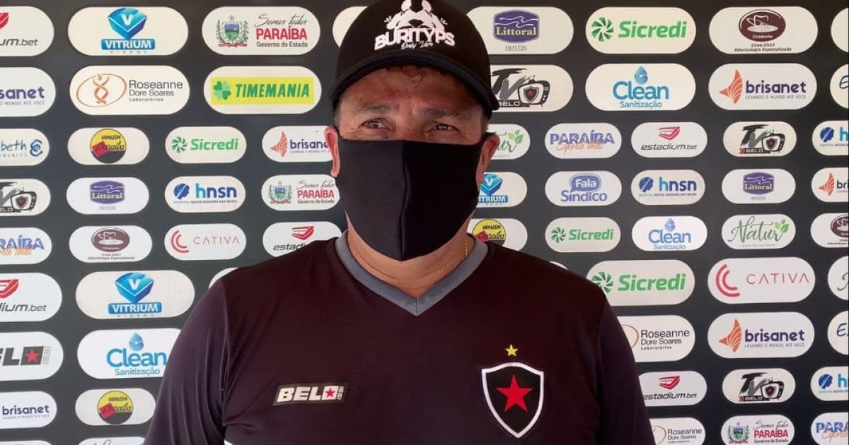 Técnico do Botafogo-PB cita vantagem de decidir Pré-Copa do Nordeste em casa