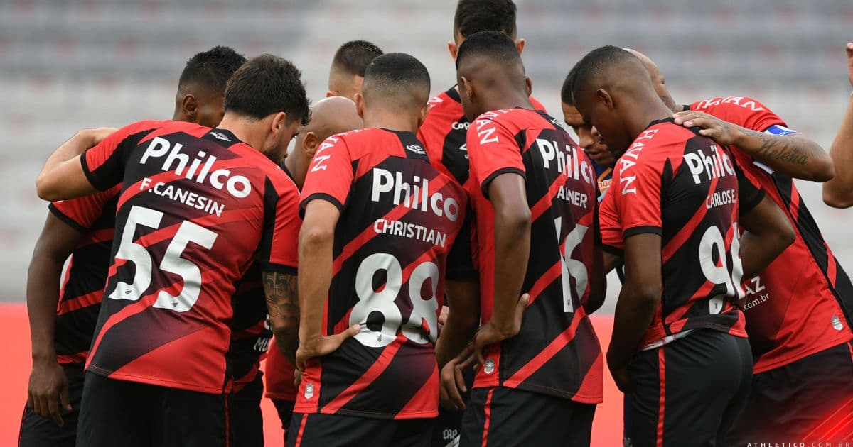 Com mais dois atletas vetados, Athletico-PR tem sete desfalques contra o Bahia