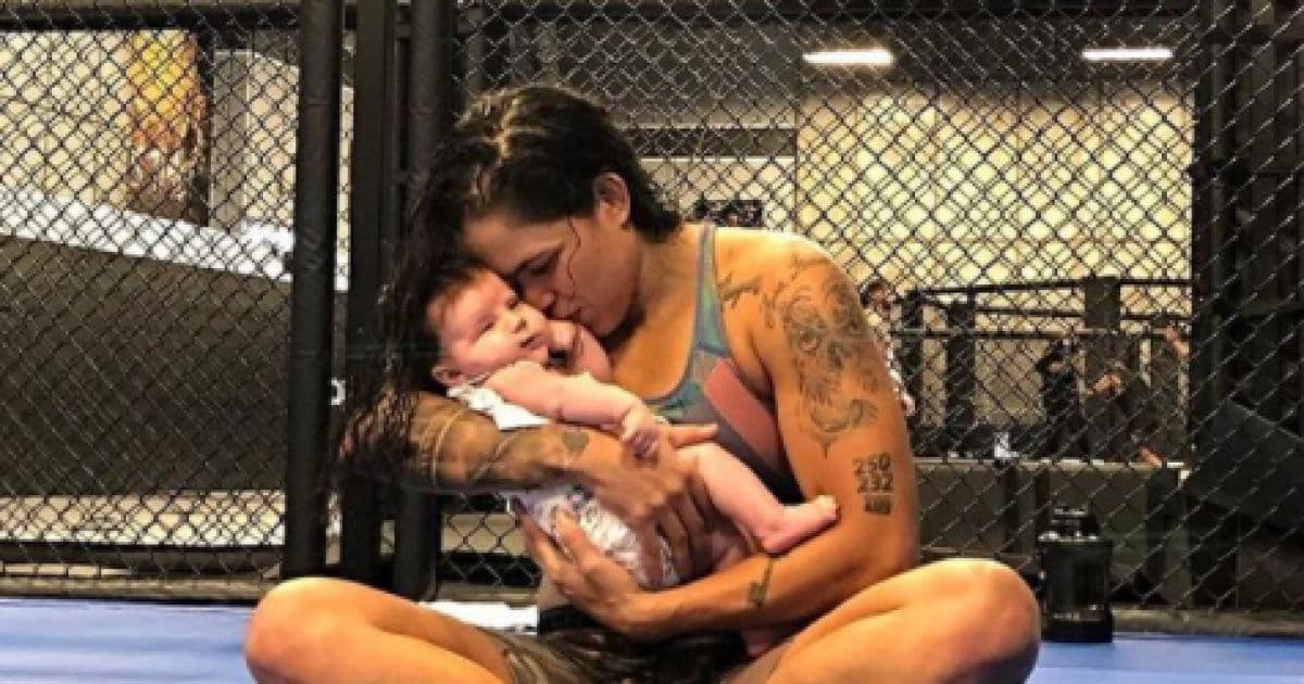 Treinador diz que maternidade está sendo uma motivação a mais para Amanda Nunes 