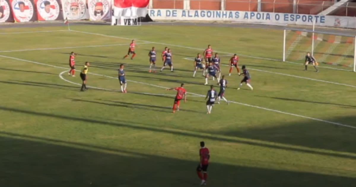 Bahia de Feira supera o Atlético de Alagoinhas pelo Campeonato Baiano 