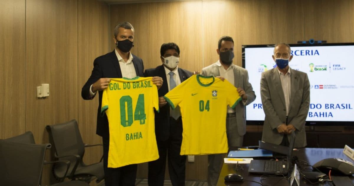 Bahia assina compromisso com projeto Gol do Brasil, parceira da CBF, Fifa e Unesco
