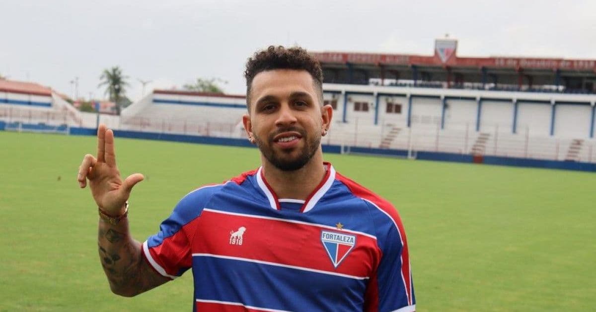 Fortaleza apresenta o atacante Wellington Nem reforço da temporada 2021