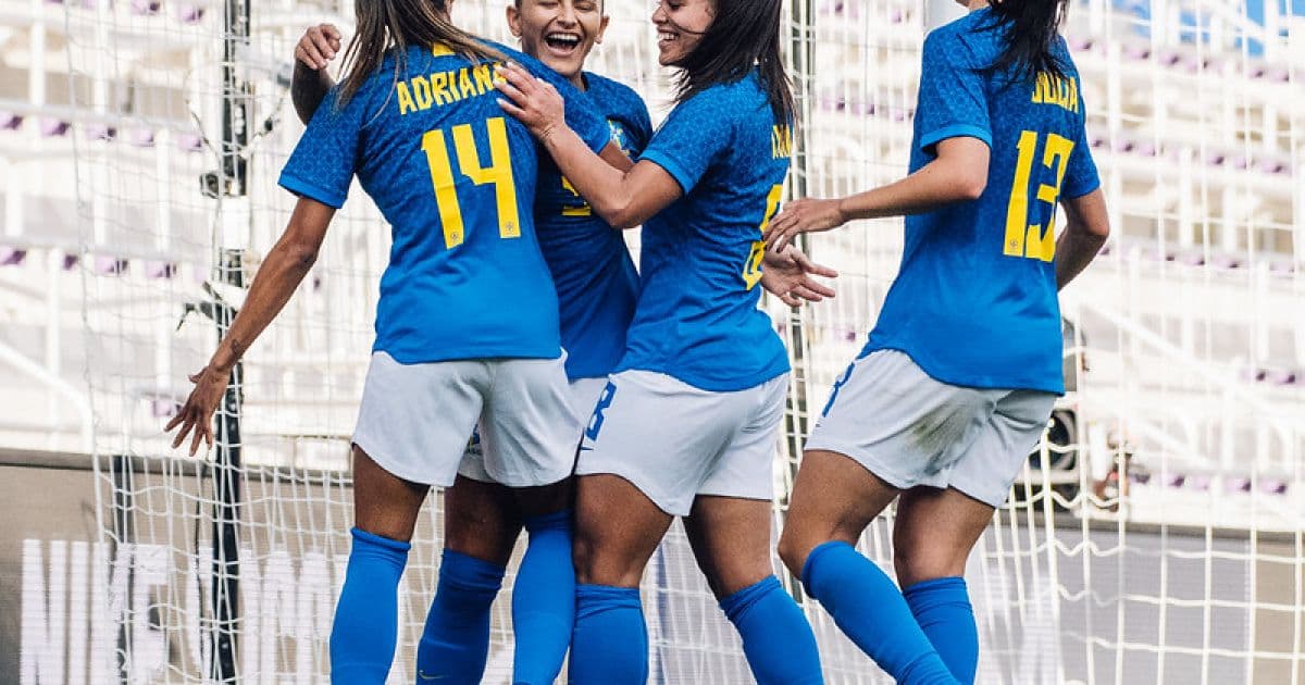 Seleção Brasileira Feminina ultrapassa o Canadá e assume 7º lugar no ranking da Fifa