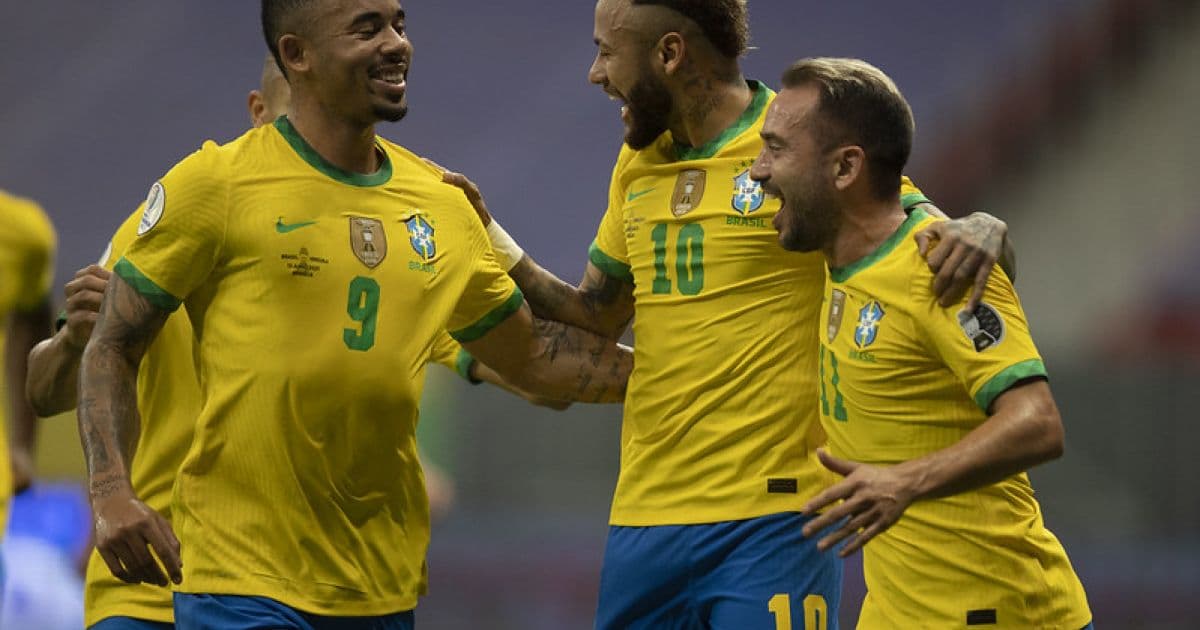 Brasil vence Venezuela por 3 a 0 na estreia da Copa América