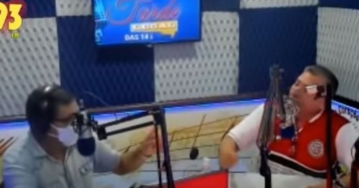 Presidente do Atlético de Alagoinhas critica programa de rádio após confusão; assista