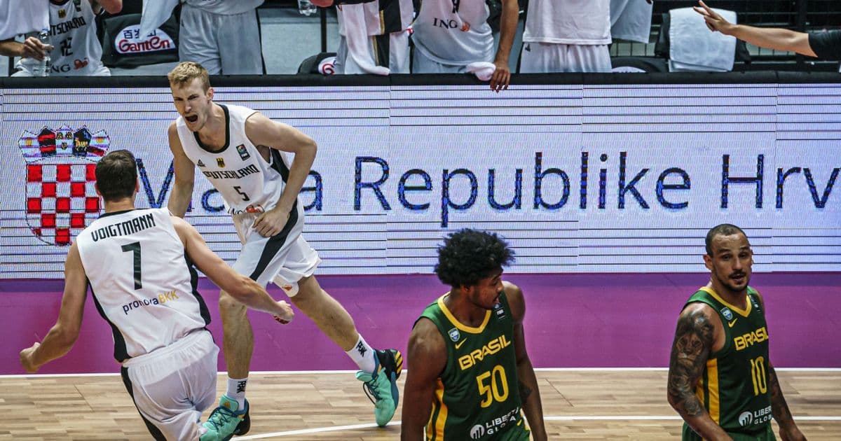 Seleção masculina de basquete perde para Alemanha e não participará da Olimpíada