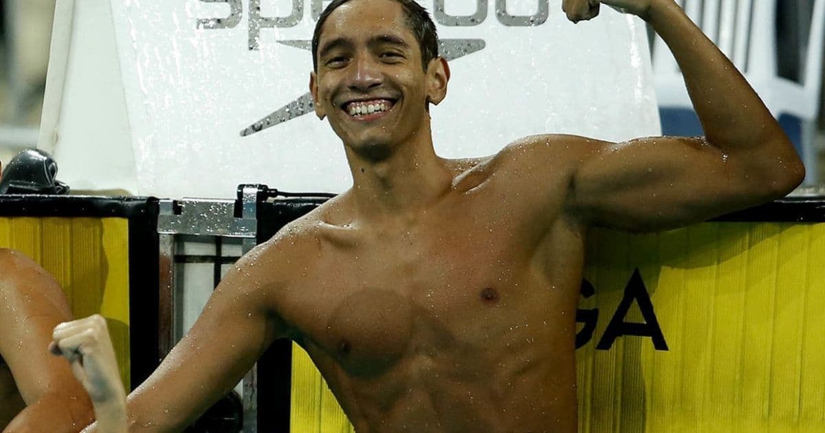 De olho no revezamento, Breno Correia não vai disputar os 200m livre de natação