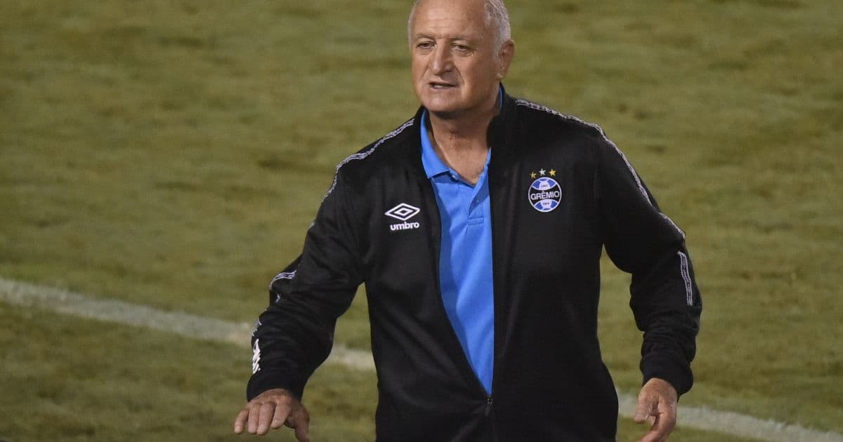 Felipão fica satisfeito com vantagem, mas alerta ao Grêmio: 'Nada está decidido'