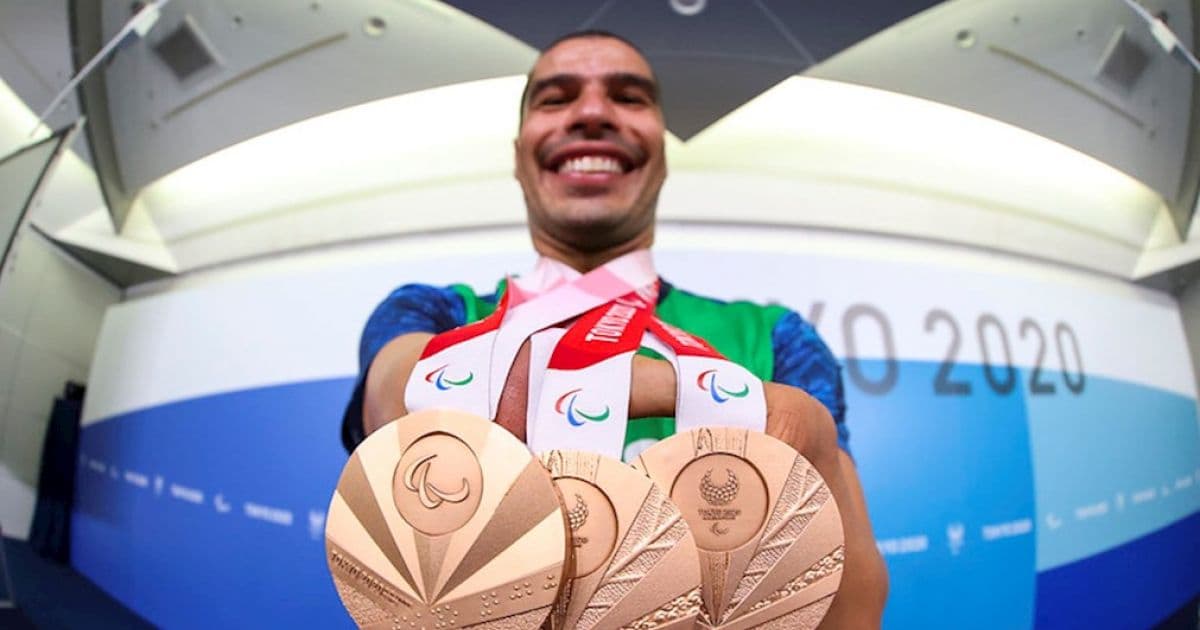 Daniel Dias será o porta-bandeira do Brasil no evento de encerramento das Paralimpíadas
