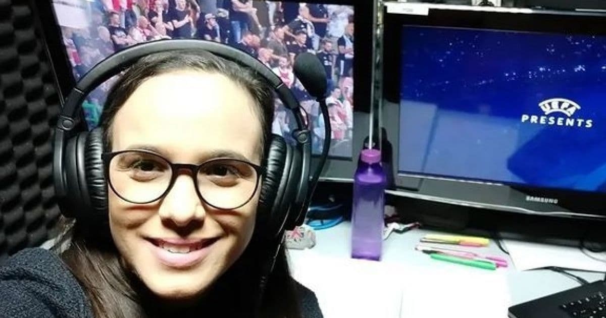 Nova narradora da TNT, 'baiana' Camilla Garcia lembra estreia na Champions: 'Inexplicável'