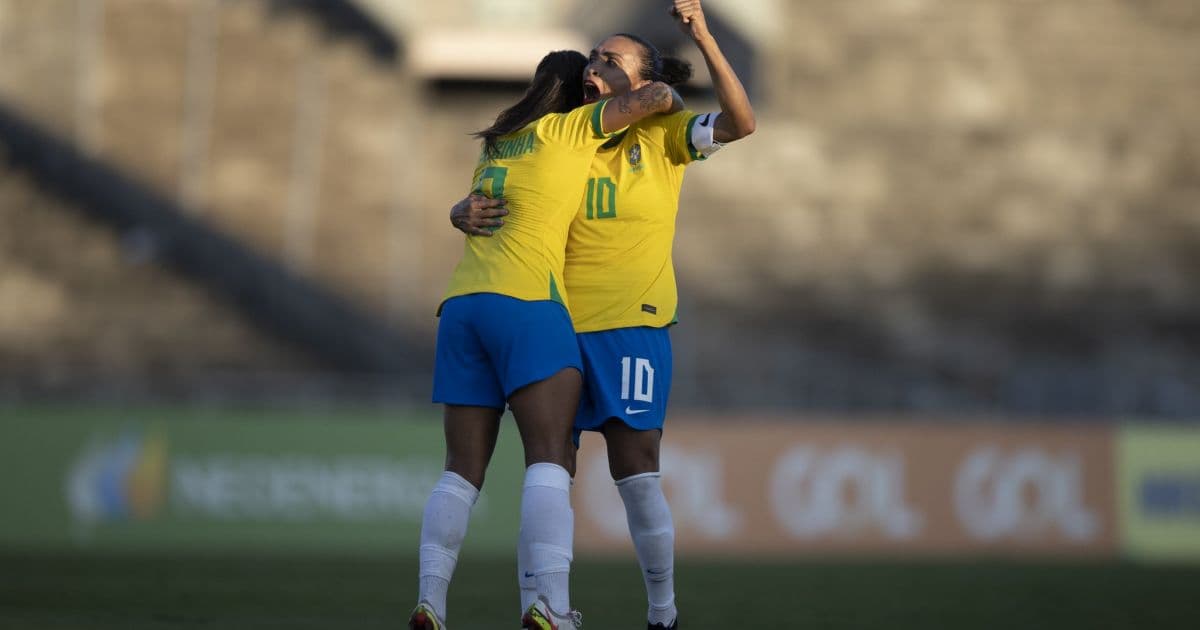 Com gol de Marta, Brasil vence Argentina novamente em amistoso no Almeidão