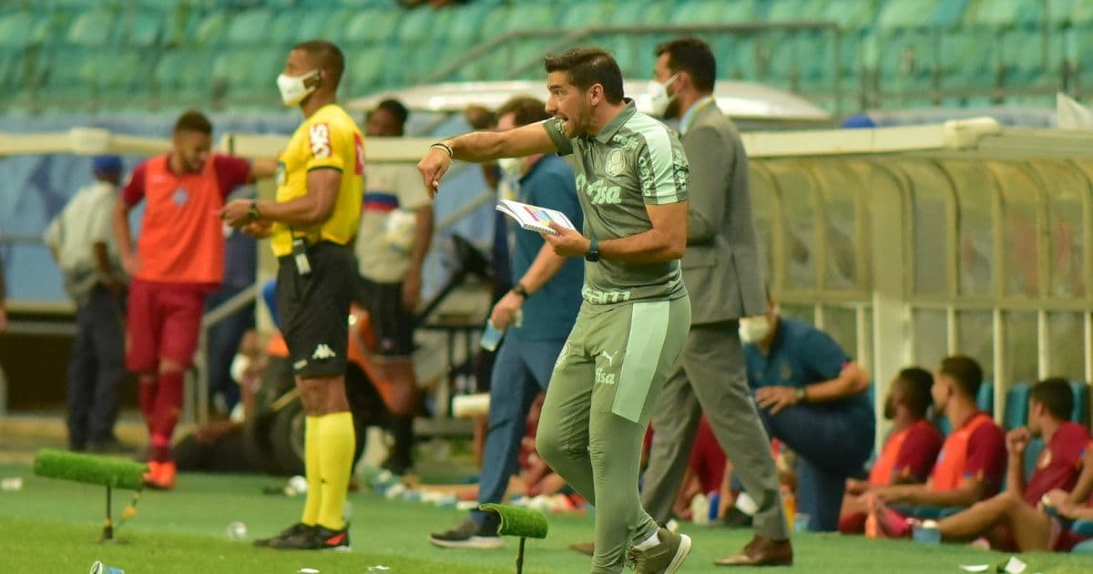 Abel critica calendário e cita desgaste ao justificar empate do Palmeiras com Bahia