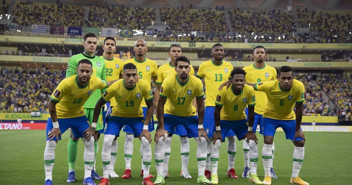 Após jogos de outubro, Brasil segue na segunda colocação do ranking da Fifa