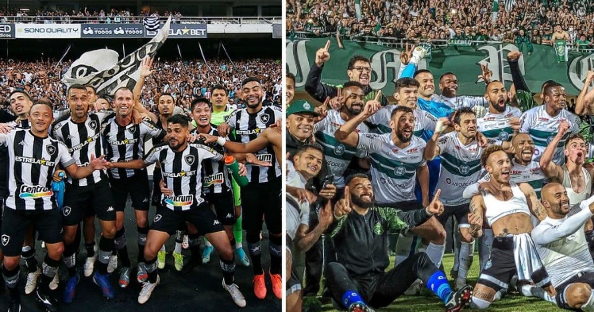 Líderes da Série B, Botafogo e Coritiba garantem acesso à Série A de 2022