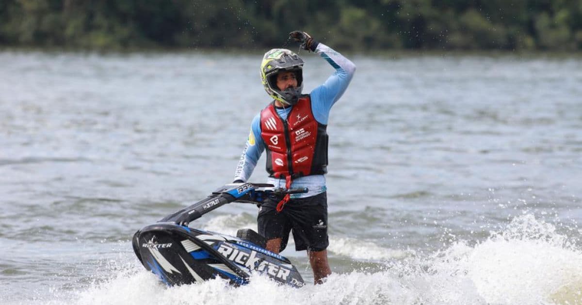 Bruno Jacob supera jet-ski quebrado e é 2º no Brasileiro: 'Acostumado a surpresas'