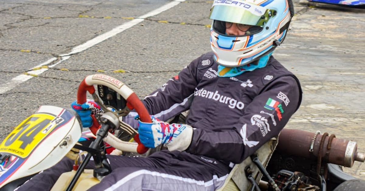 Diogo Moscato quer superar adversidades para vencer última etapa do Baiano de Kart