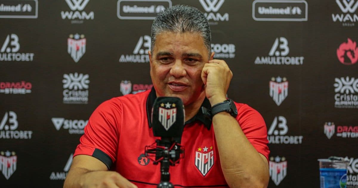 Marcelo Cabo comemora permanência do Atlético-GO: 'Vou dar a cara sempre'