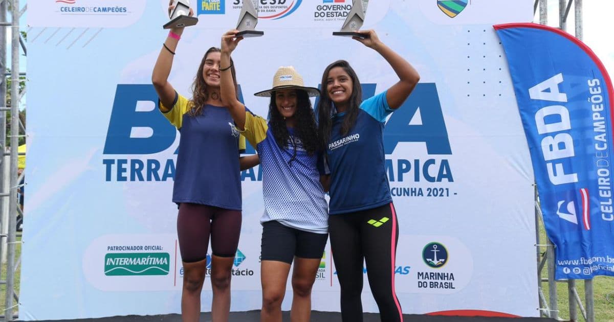 Baianos se destacam nas finais da Maratona Aquática em Salvador; confira resultados