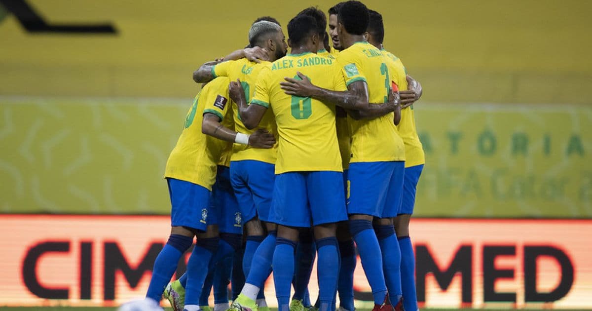 Brasil fecha 2021 na segunda colocação do ranking da Fifa; Bélgica é a líder