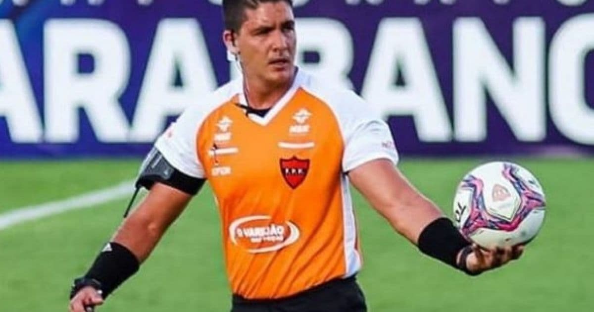 Árbitro da Paraíba apita jogo Altos-PI x Atlético de Alagoinhas pela Copa do Nordeste