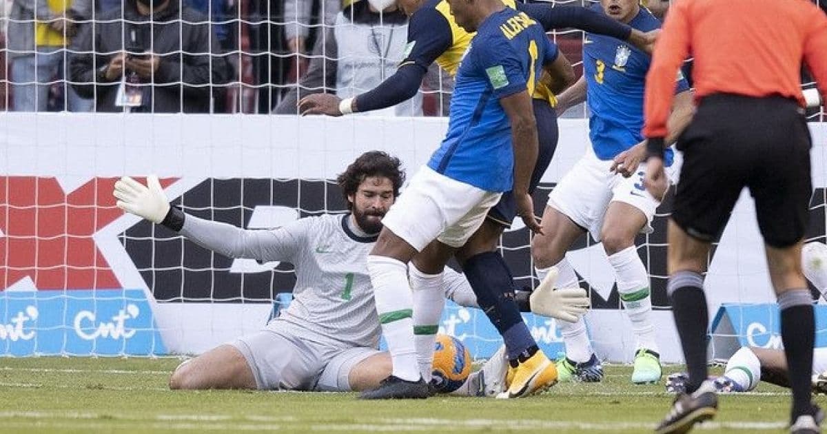 'Ação só visando a bola', diz Alisson sobre expulsões anuladas no empate do Brasil