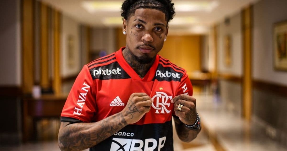 Flamengo anuncia a contratação do atacante Marinho: 'Se você não sabia, agora já sabe'