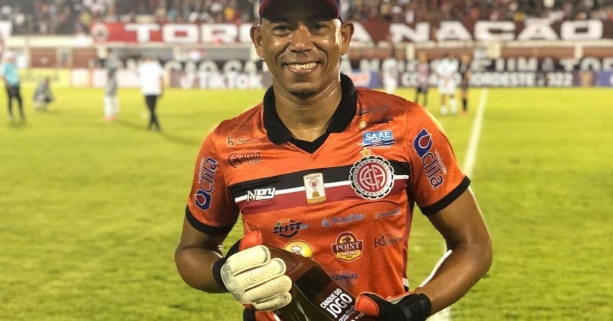 Fábio Lima celebra classificação do Atlético de Alagoinhas para as quartas do Nordestão