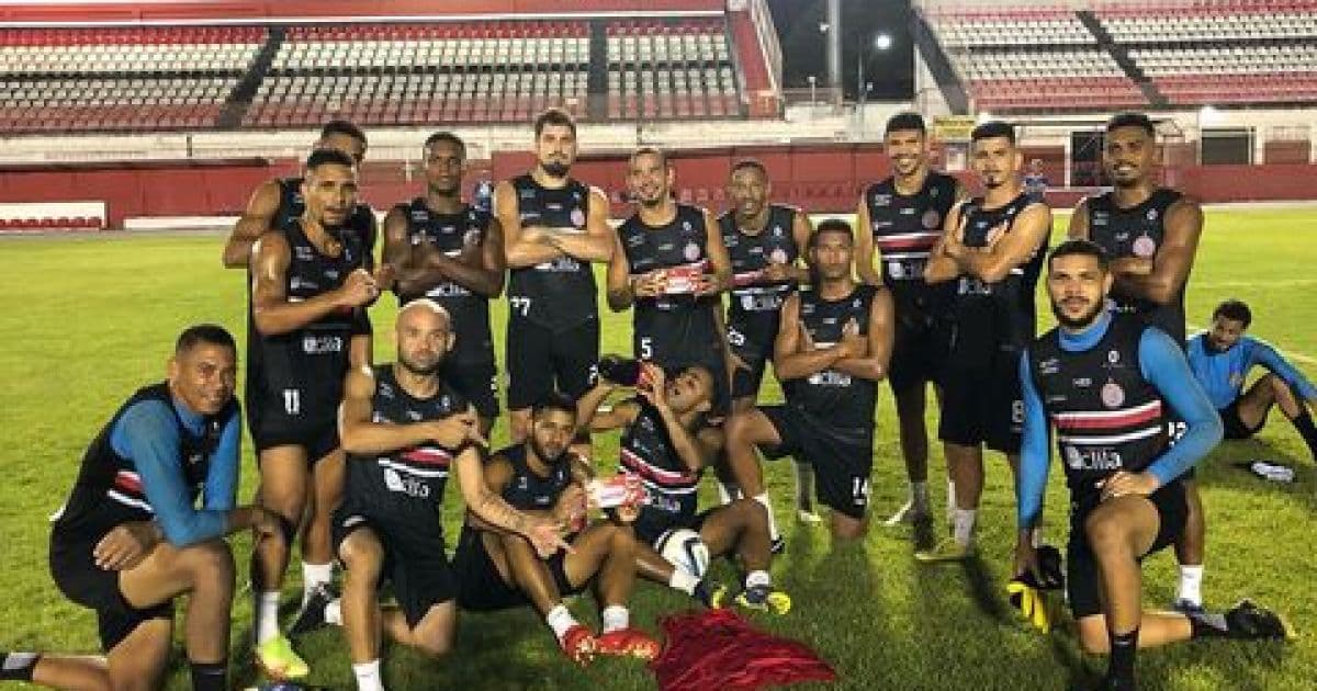 Atlético-BA encerra preparação para duelo contra o Fortaleza; confira relacionados