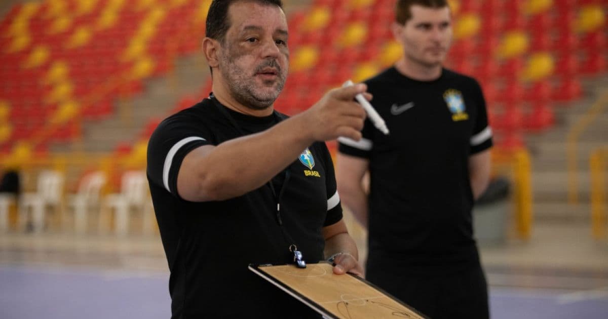 Marquinhos Xavier convoca Seleção de Futsal para Torneio na França