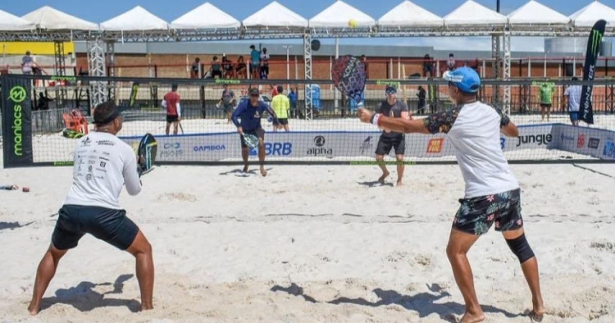 Camaçari recebe a 4ª etapa do Circuito Baiano de Beach Tennis