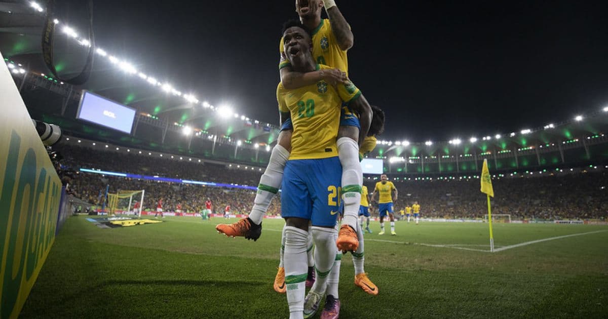 Suspensos, Neymar e Vini Júnior não enfrentarão a Bolívia pelas eliminatórias 