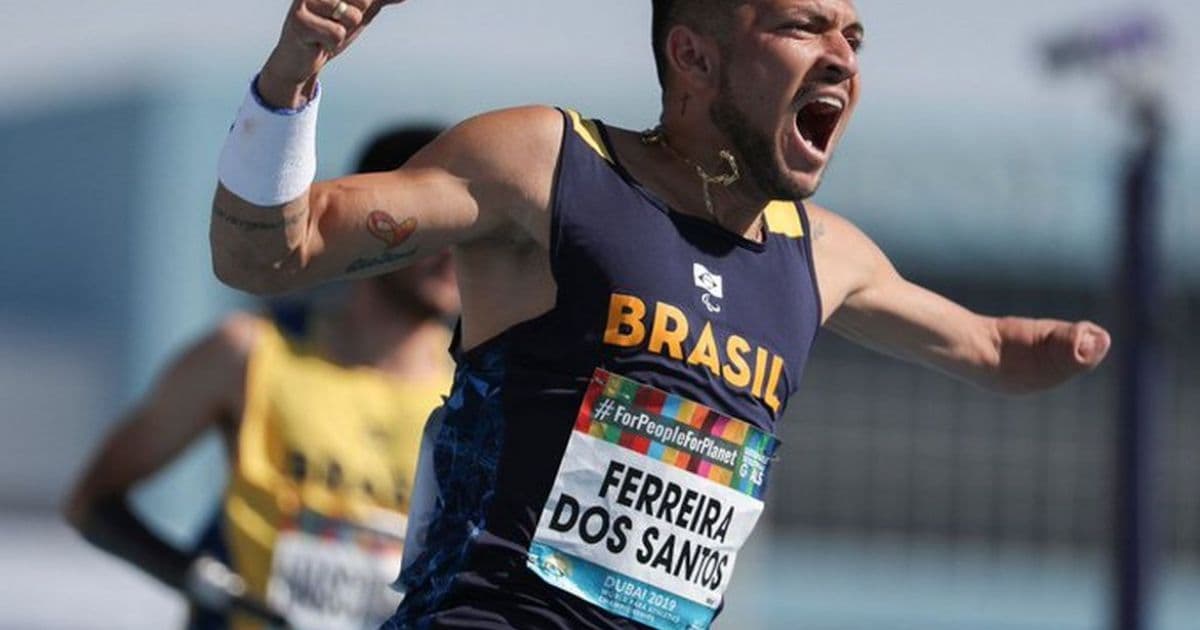 Atleta paralímpico mais rápido do mundo, Petrúcio Ferreira quebra próprio recorde