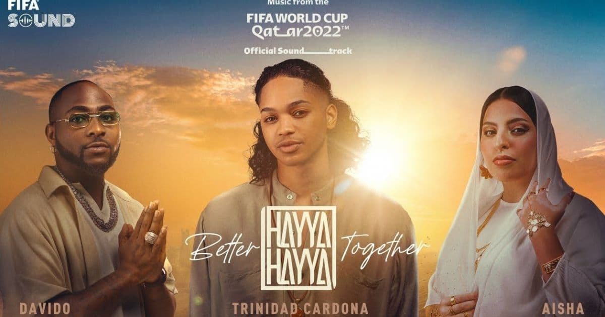 Antes do sorteio, Fifa lança 'Hayya Hayya', música oficial da Copa do Mundo; assista