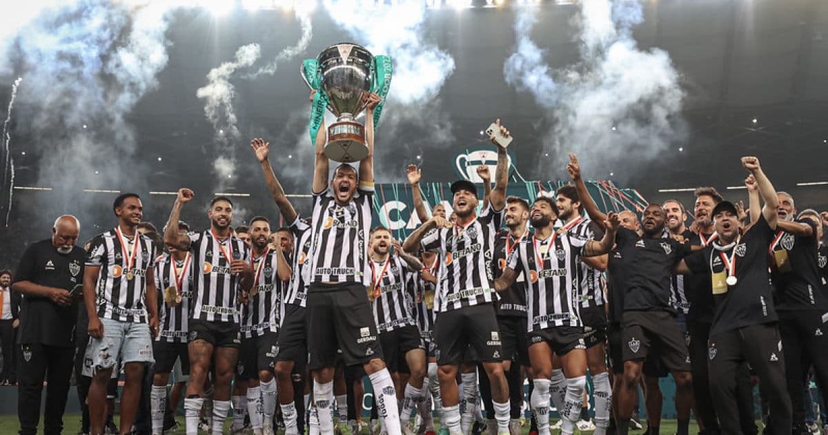 Atlético-MG mantém rotina de um troféu por mês e conquista quarto título em 122 dias