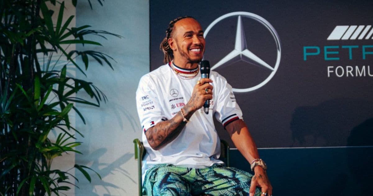 Em São Paulo, Hamilton rasga elogios ao Brasil e diz se sentir brasileiro