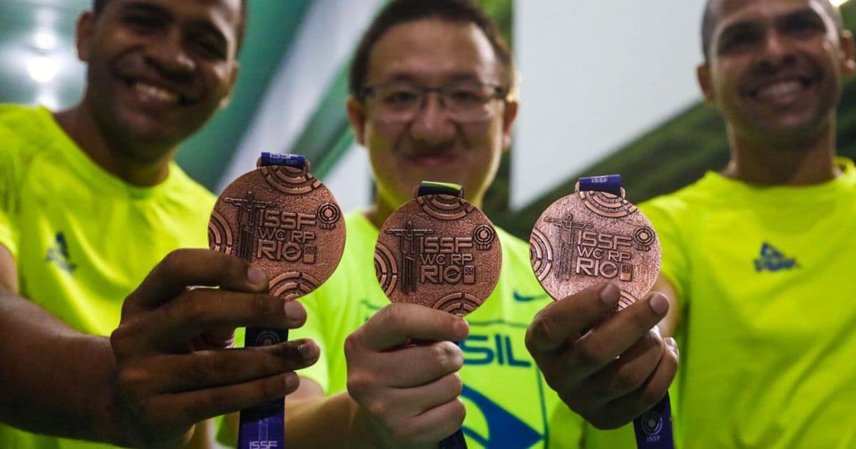 Brasil conquista bronze na pistola de ar na Copa do Mundo de Tiro Esportivo