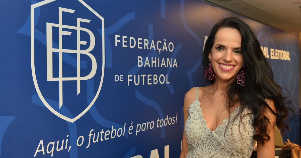 Diretora da FBF, Taíse Galvão fala do trabalho no meio do futebol: 'Desafiador'