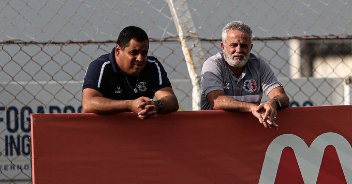 Técnico desabafa e é demitido do Santa Cruz após vitória sobre o Atlético de Alagoinhas