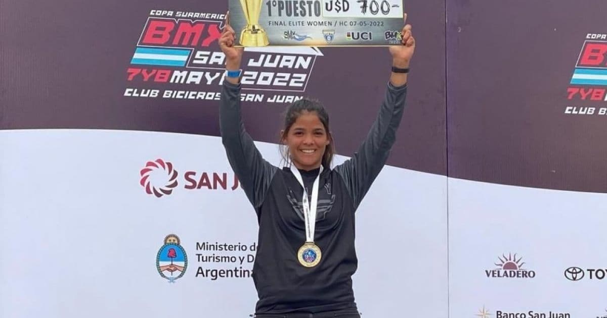 Paola Reis conquista o título da Copa Sul-Americana de BMX na Argentina
