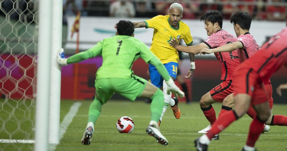 Brasil goleia a Coreia do Sul em amistoso visando a Copa do Mundo