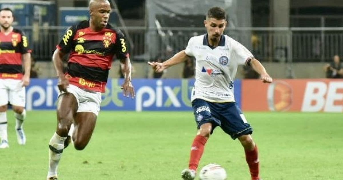 Volante lamenta derrota do Sport para o Bahia: 'Jogador deles pegou errado'