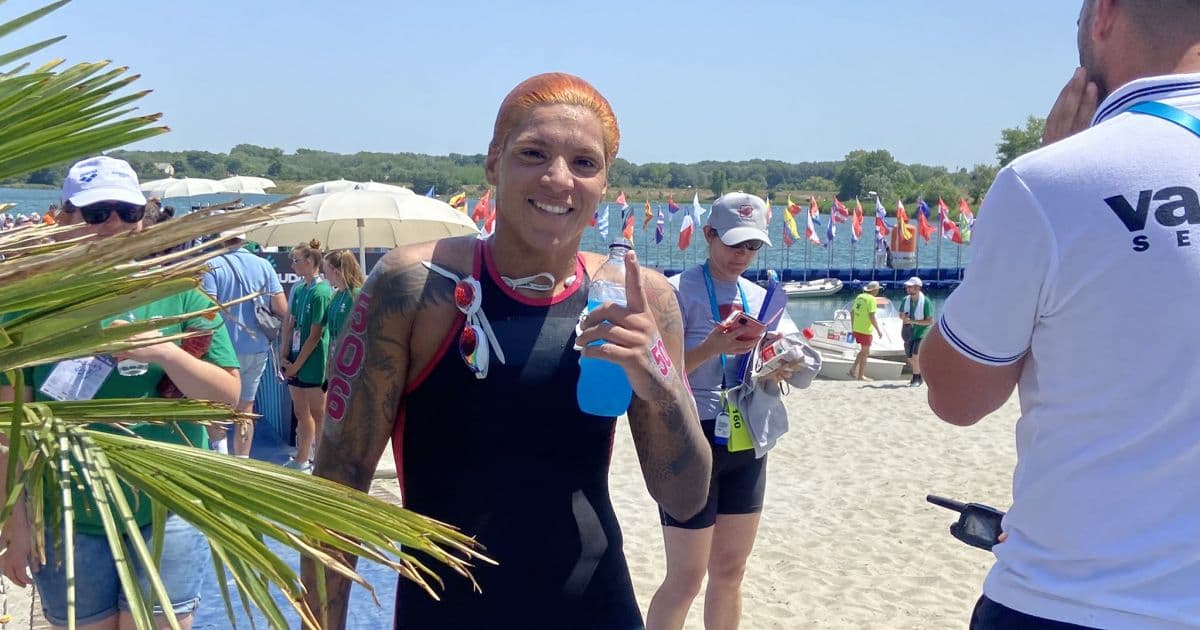 Ana Marcela conquista o pentacampeonato mundial dos 25km de águas abertas