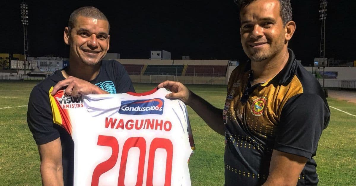 Waguinho atinge marca de 200 jogos pela Juazeirense