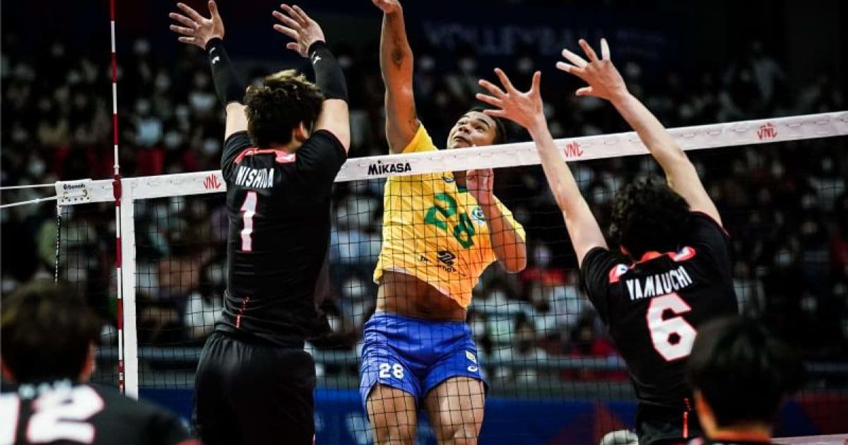 Classificado, Brasil pega os EUA nas quartas da Liga das Nações de vôlei masculino